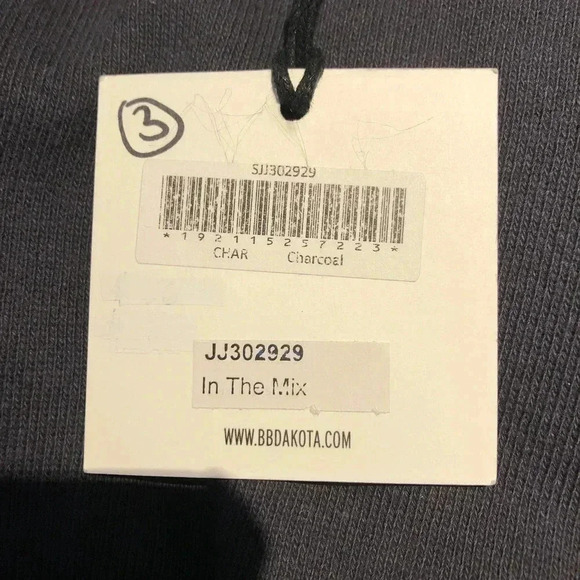 Jack by BB Dakota Jacket Grey Size Small NWT - Picture 6 of 9